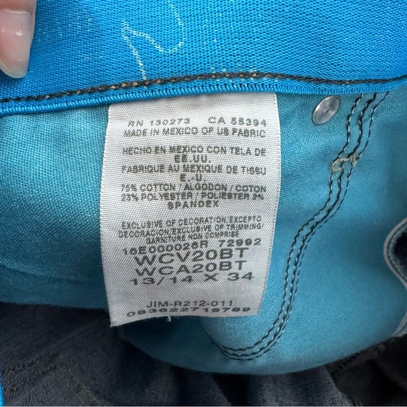 Wrangler Straight Leg Denim Western Rodeo Jeans - Picture 5 of 5